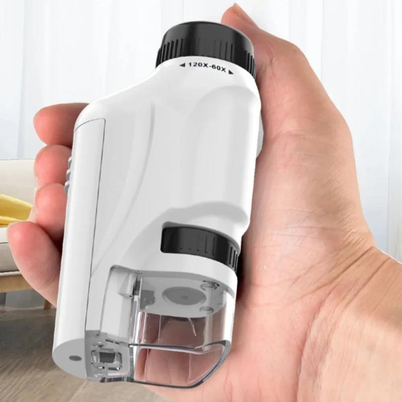Microscope Kids Science - Microscopio de mano para laboratorio, microscopio