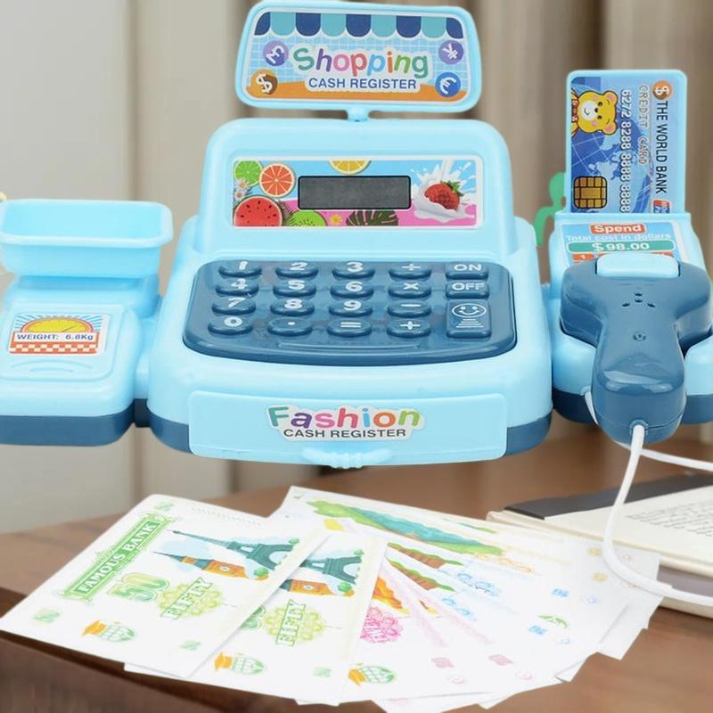 Toy Cash Register - 1 Juego de Juego Electrónico de