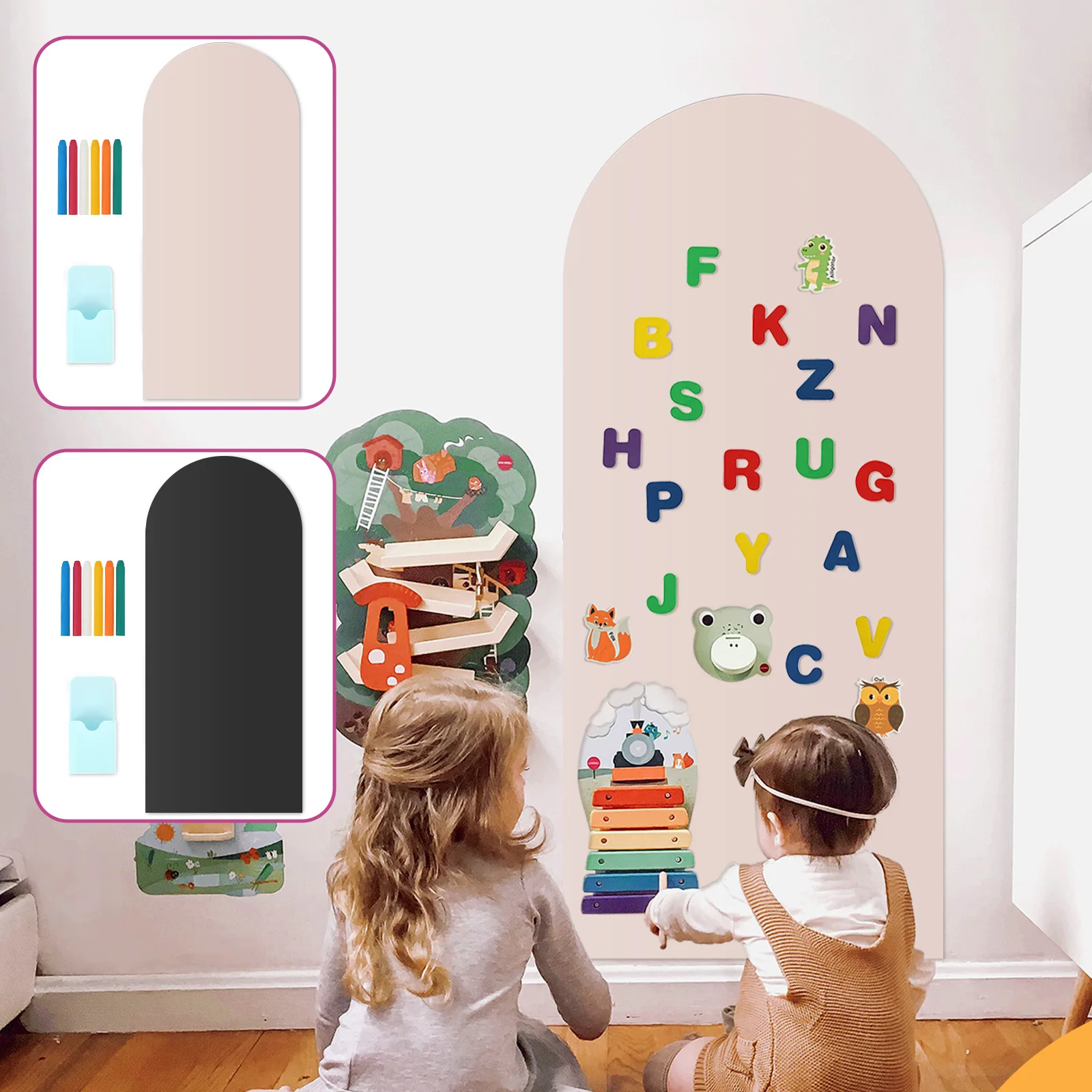 Magnetic Drawing Board - Pizarra Magnética Adhesiva para Pared, 40