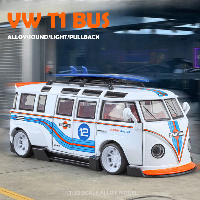 Kids Toys Under 100 - Modelo de Autobús Volkswagen T1 Transporter