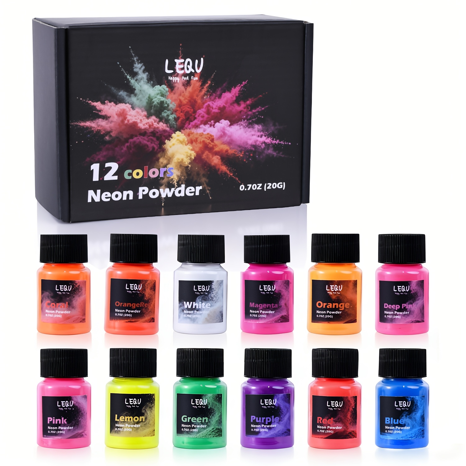 Slime Making Kit - LEQU Polvo de Pigmento de Resina