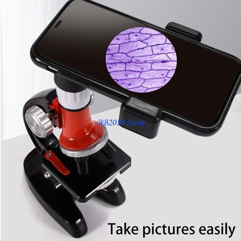 Microscope Kids Science - Microscopio LED para niños Q0KB Conjunto