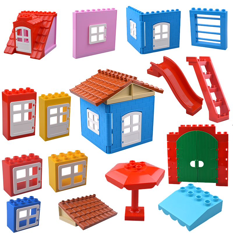 Marble Run Set - Bloques de construcción grandes, accesorios para