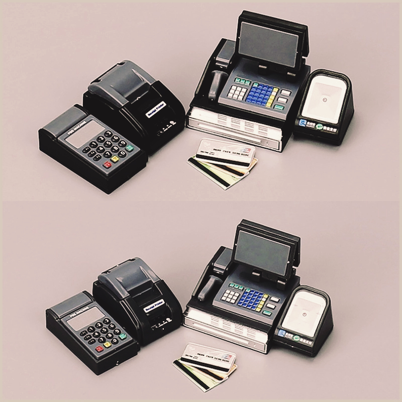 Toy Cash Register - 1 Juego de Mini máquina de