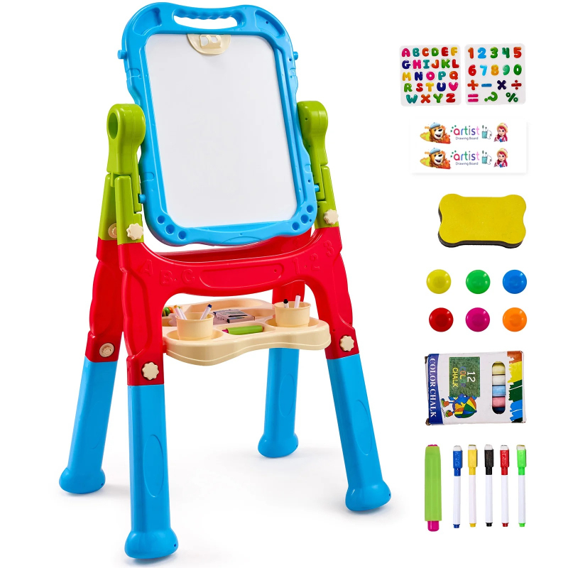 Kids Art Easel - Pizarra Magnética para Niños con Pizarra