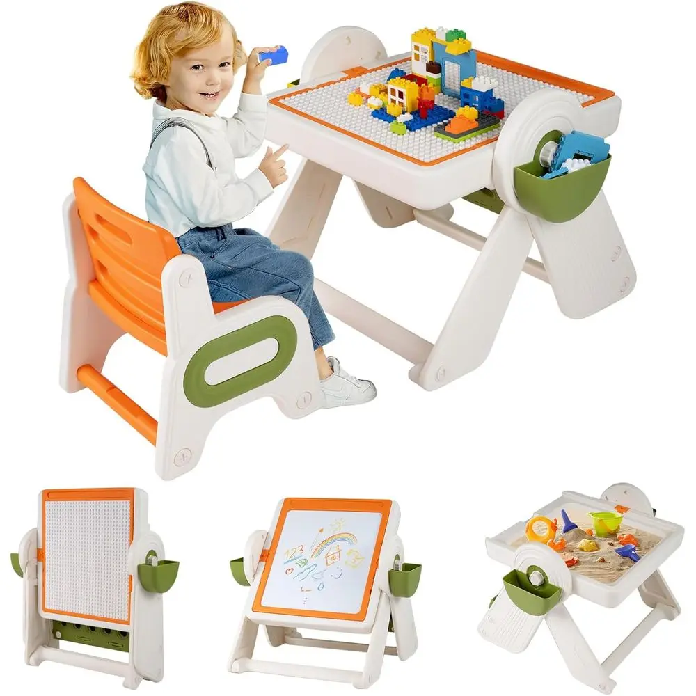 Kids Art Easel - Caballete de Arte con Altura Ajustable,