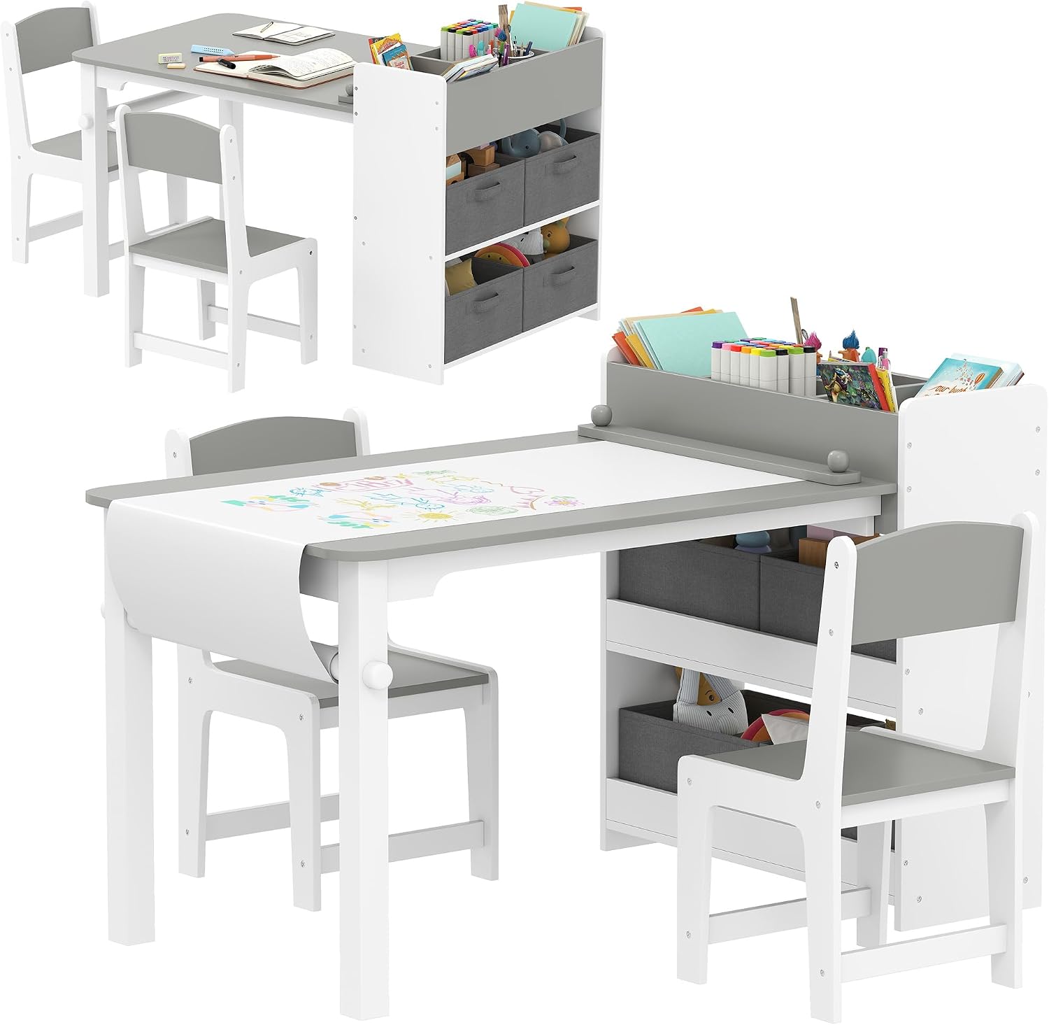 Kids Art Easel - Mesa de Arte y Silla con