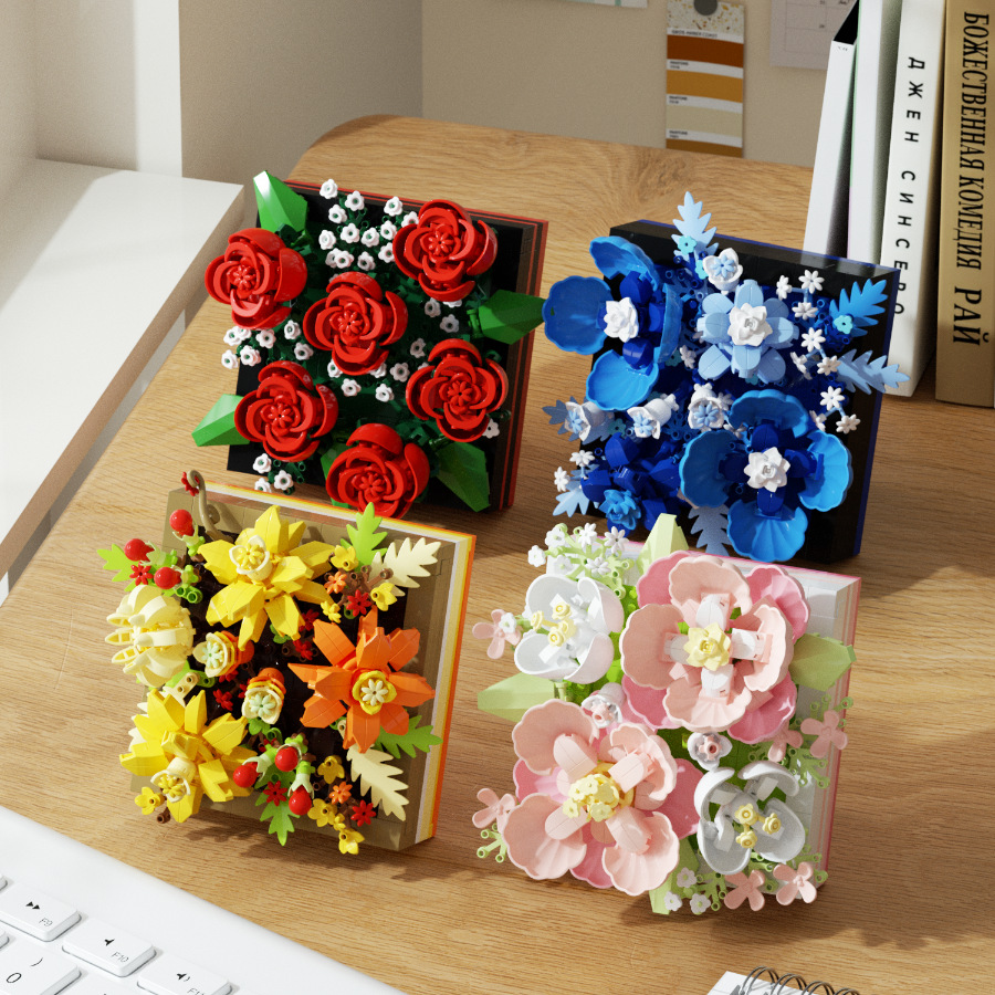 Kids Toys Under 500 - Rosa Micro partículas de diamante flor