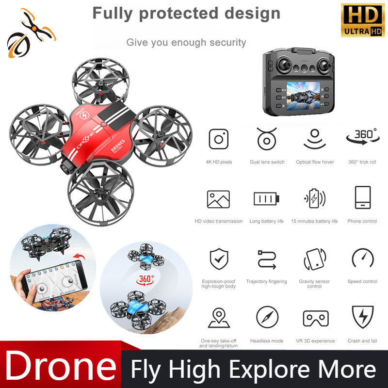 Rc Helicopter Mini - Nuevo Mini Drone 812PRO profesión HD