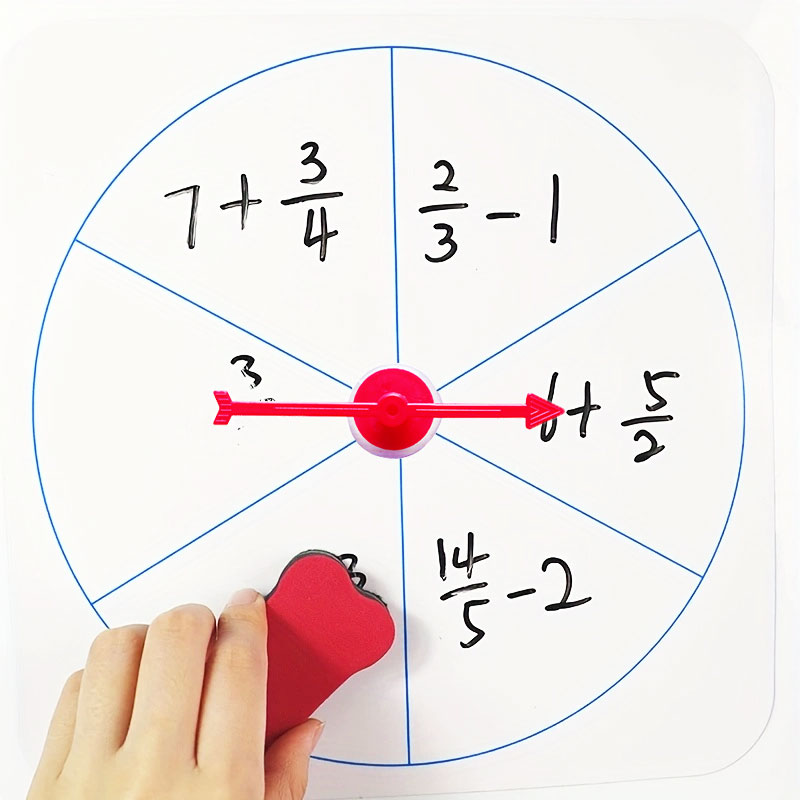 Magnetic Drawing Board - Pizarra Magnética Giratoria Borrable, con Punteros