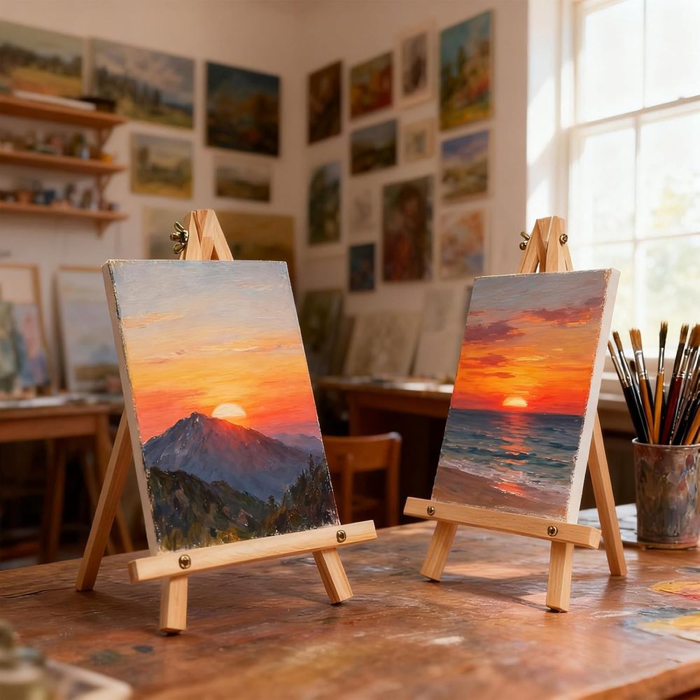 Paquete de 6 Caballetes de Mad - Kids Art Easel reseña y precio