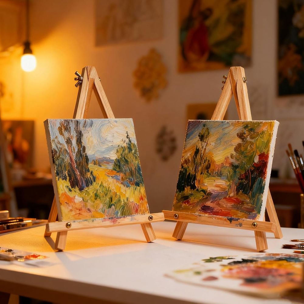 Paquete de 6 Caballetes de Mad - Kids Art Easel reseña y precio