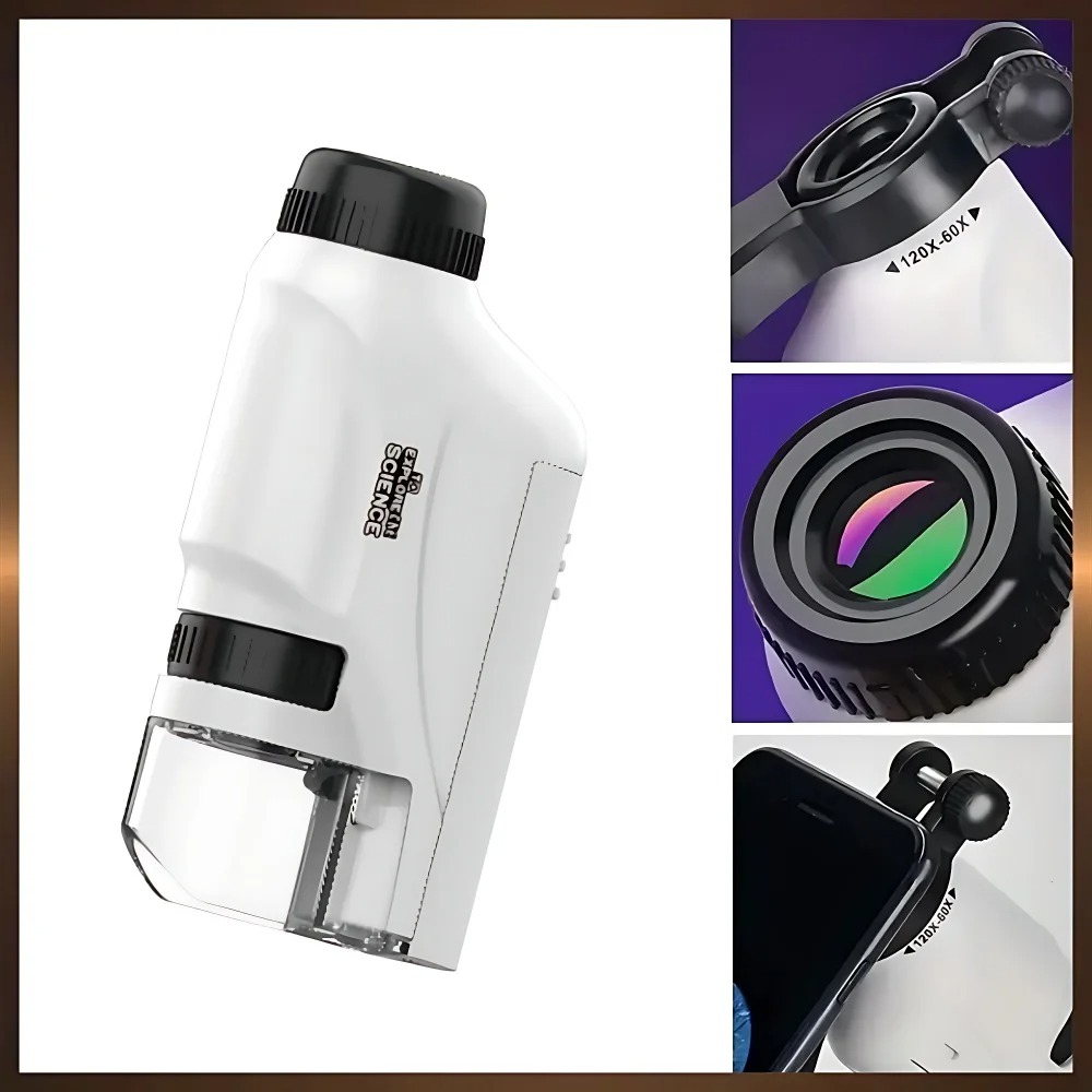 Microscopio XC 60-120x, Micros - Microscope Kids Science reseña y precio