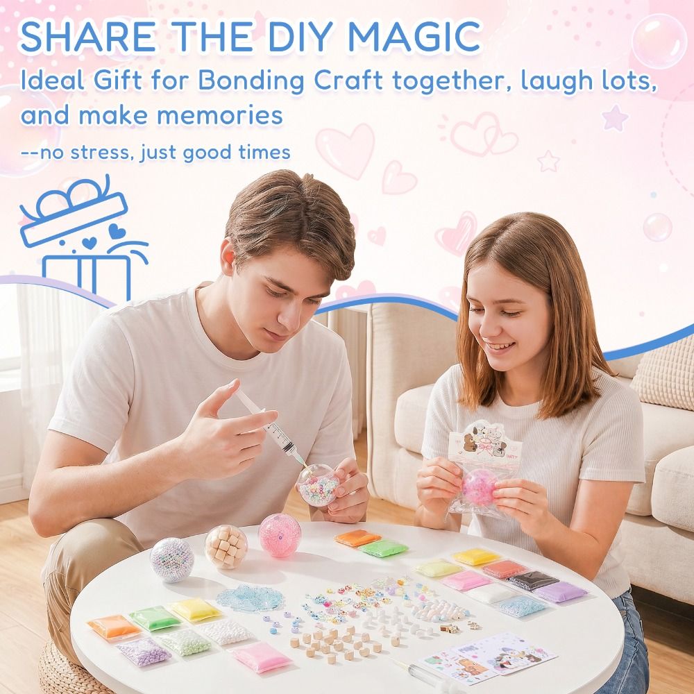 Kit DIY para Hacer Bolas Antie - Slime Making Kit reseña y precio
