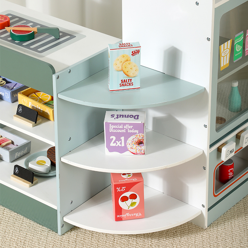 Juego de Juguetes de Madera pa - Toy Cash Register reseña y precio