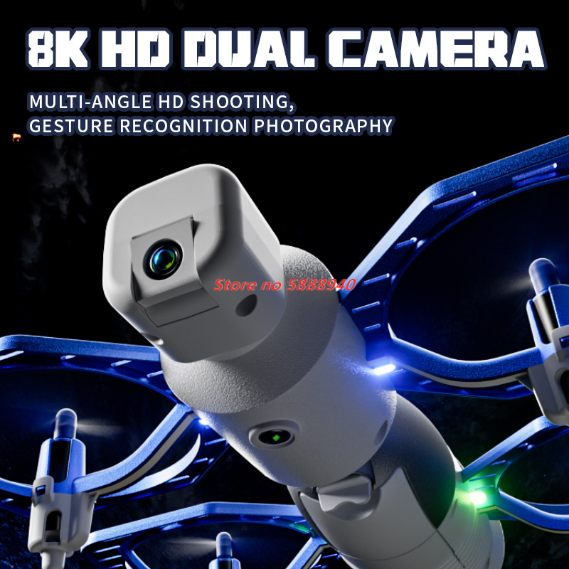 Cámara WIFI FPV HD 8K, Dron de - Kids Toys Under $10 reseña y precio