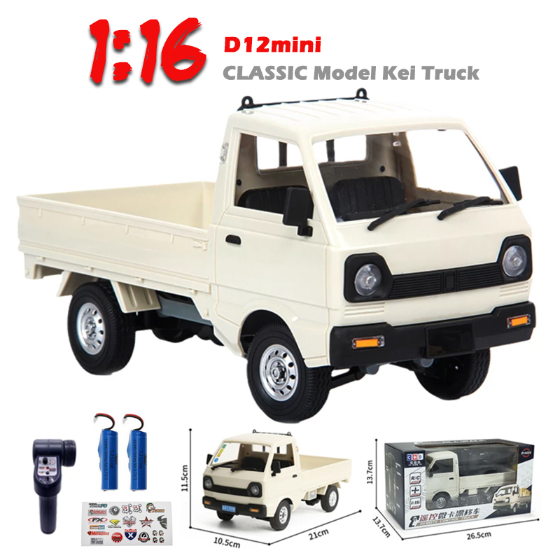 WPL D12 Mini 1:16 RC coche 2,4 - Kid Toys And More reseña y precio