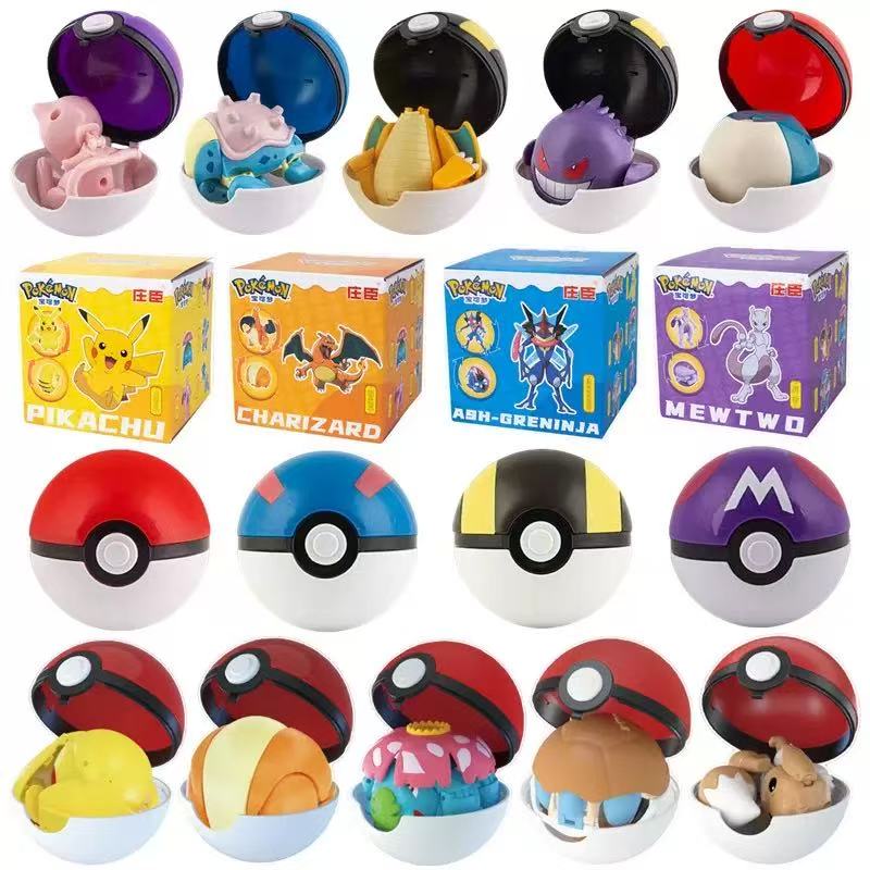 Set de Pokebolas de Anime Poke - Kids Toys Under 100 reseña y precio