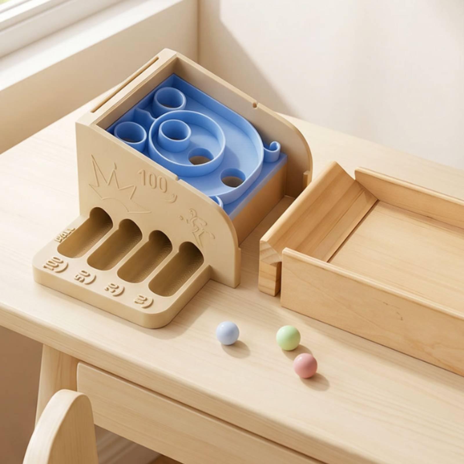 Juguete de canicas de madera c - Marble Run Set reseña y precio