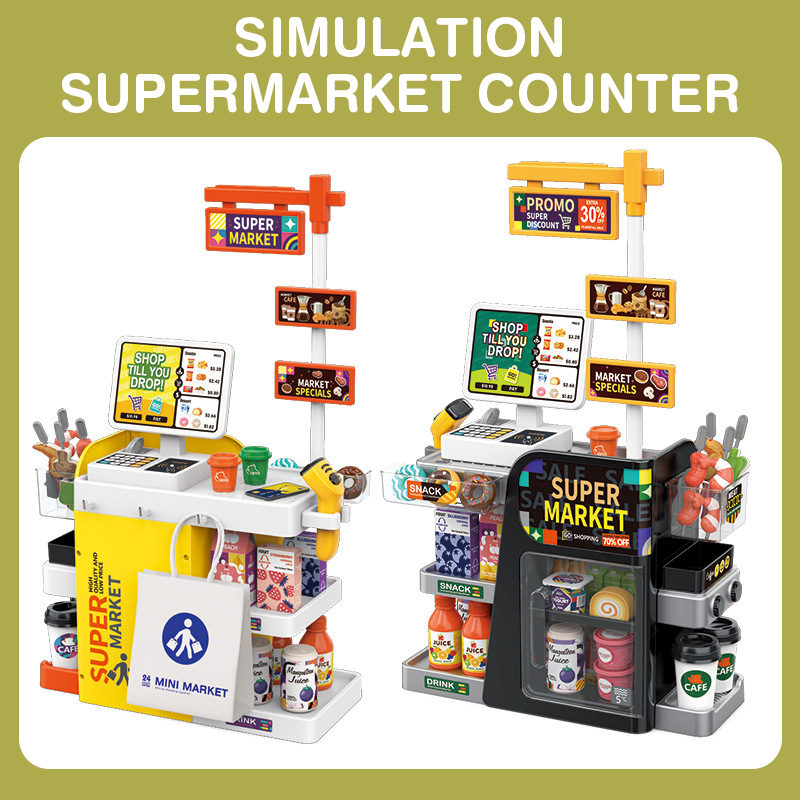 Mini supermercado para niños,  - Toy Cash Register reseña y precio