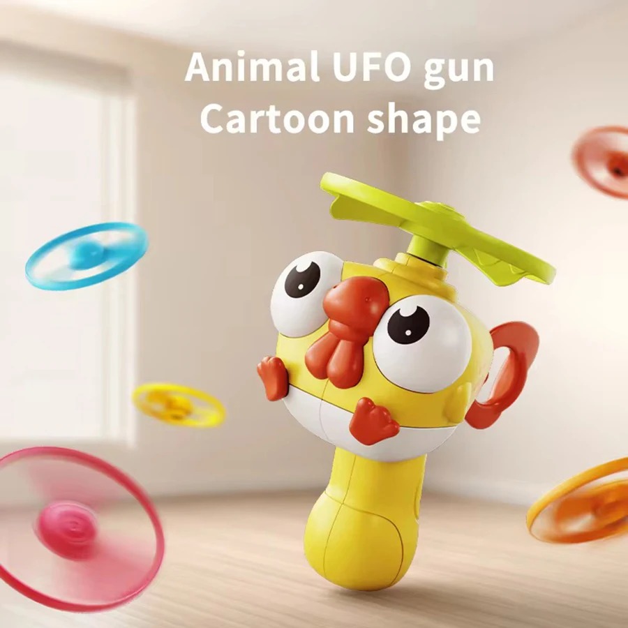 Lanzador de OVNI de Bambú con  - Kids Toys Under $10 reseña y precio