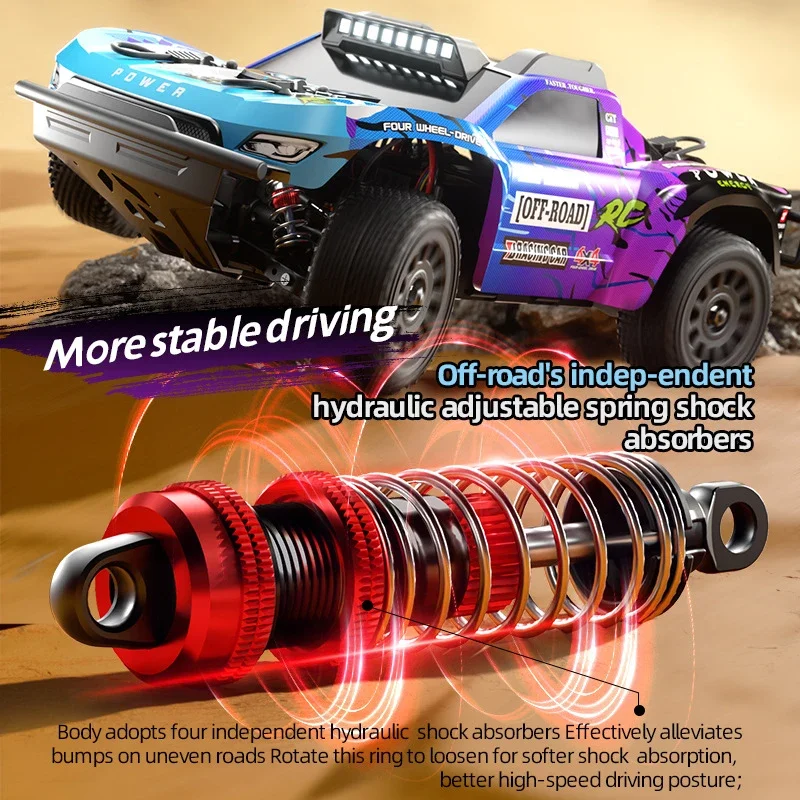 Coche RC 4x4 de 70KM/H de alta - Kid Toys And More reseña y precio