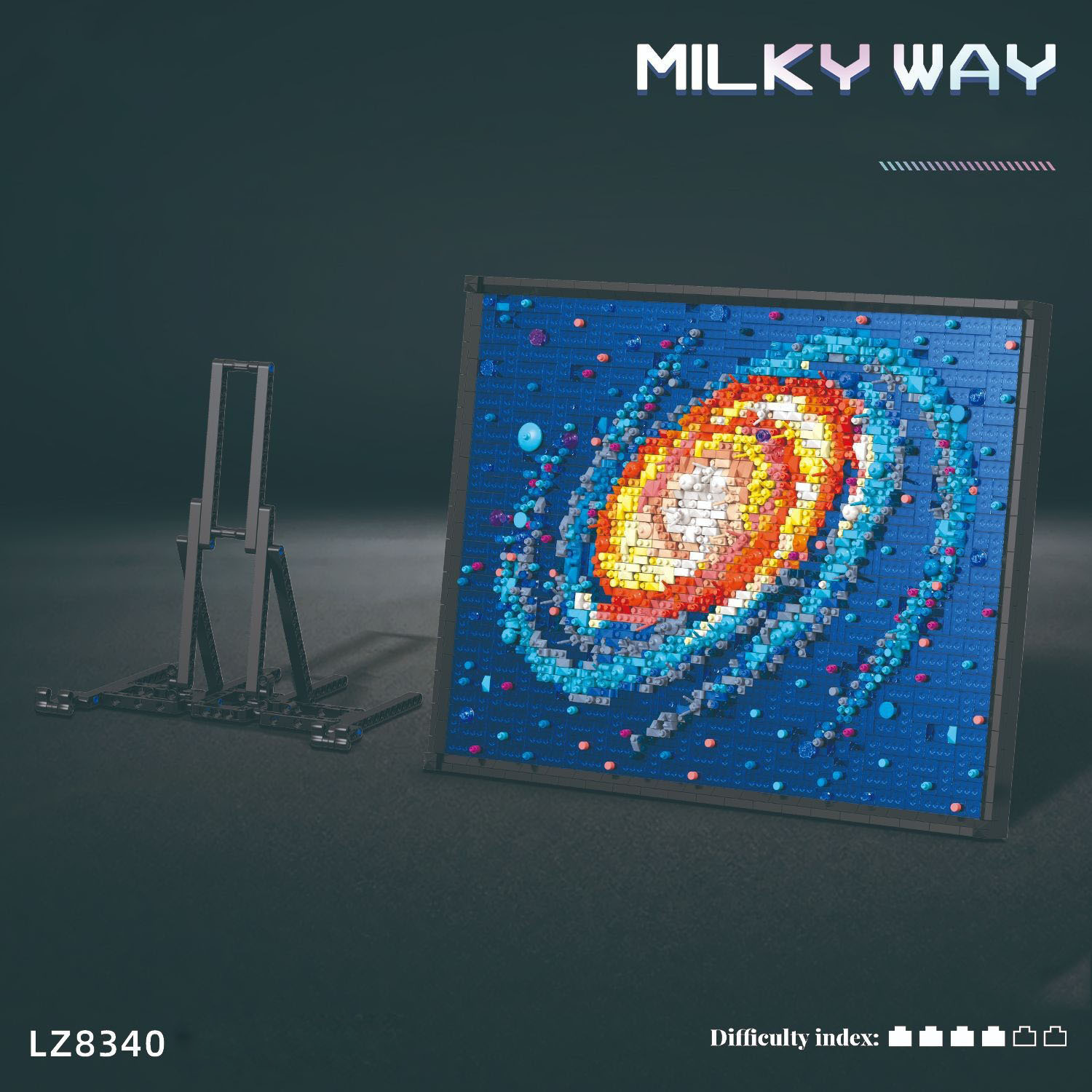 Bloque de pintura Idea, marco  - Kids Art Easel reseña y precio