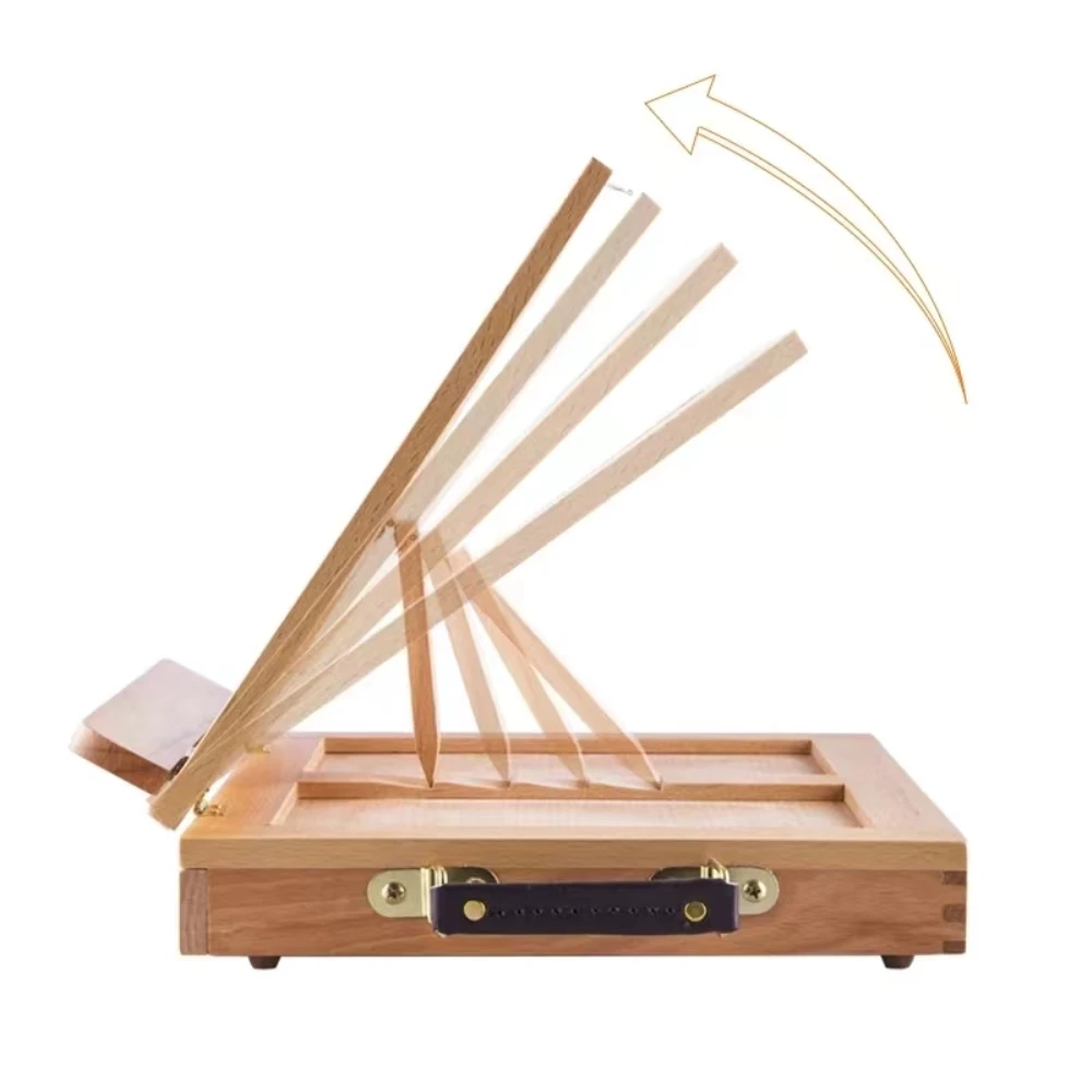 Caballete de mesa de madera po - Kids Art Easel reseña y precio
