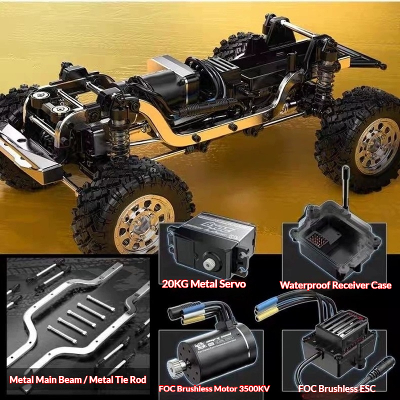 Nuevo MJX H12P H12Y+ Ford RC C - Kids Toys Under 100 reseña y precio