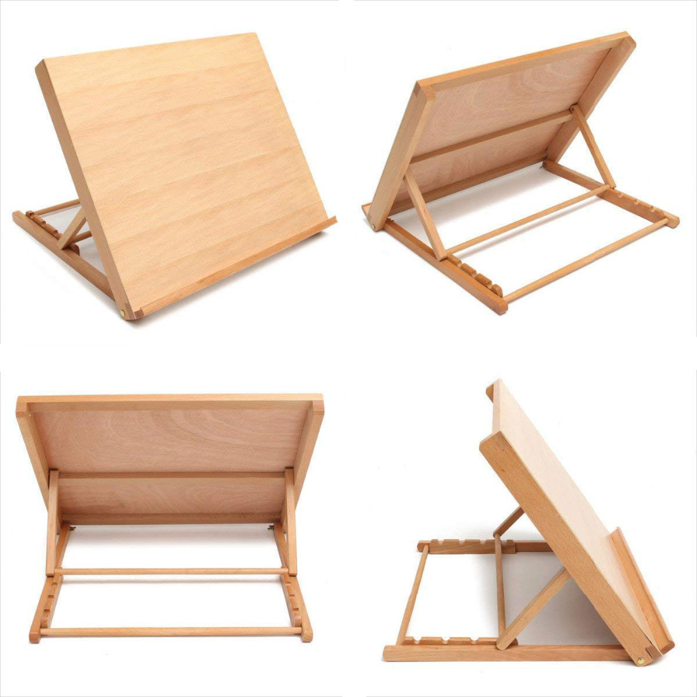 Tablero de dibujo de madera mu - Kids Art Easel reseña y precio