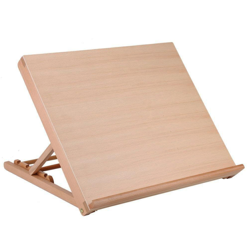 Tablero de dibujo de madera mu - Kids Art Easel reseña y precio