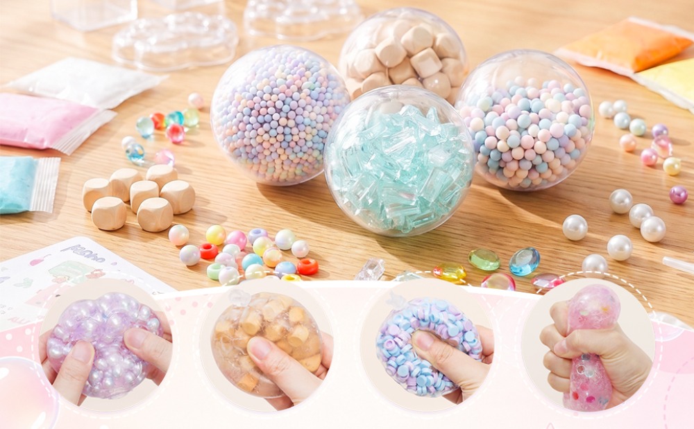 Kit DIY para hacer bolas antie - Slime Making Kit reseña y precio