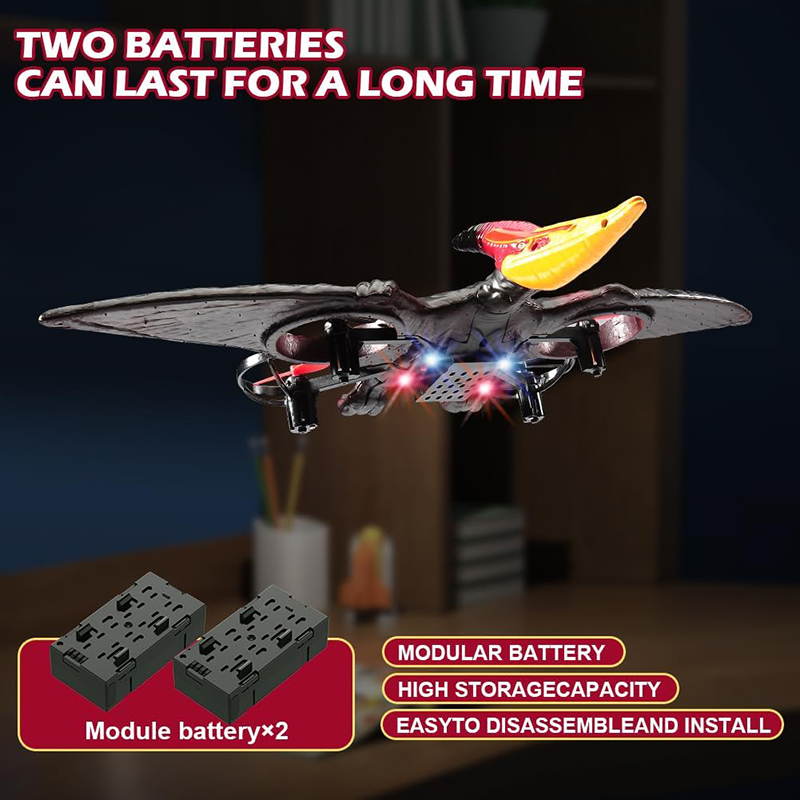 Avión RC Pterosaurio 2,4G 6 ej - Kids Toys Under $10 reseña y precio
