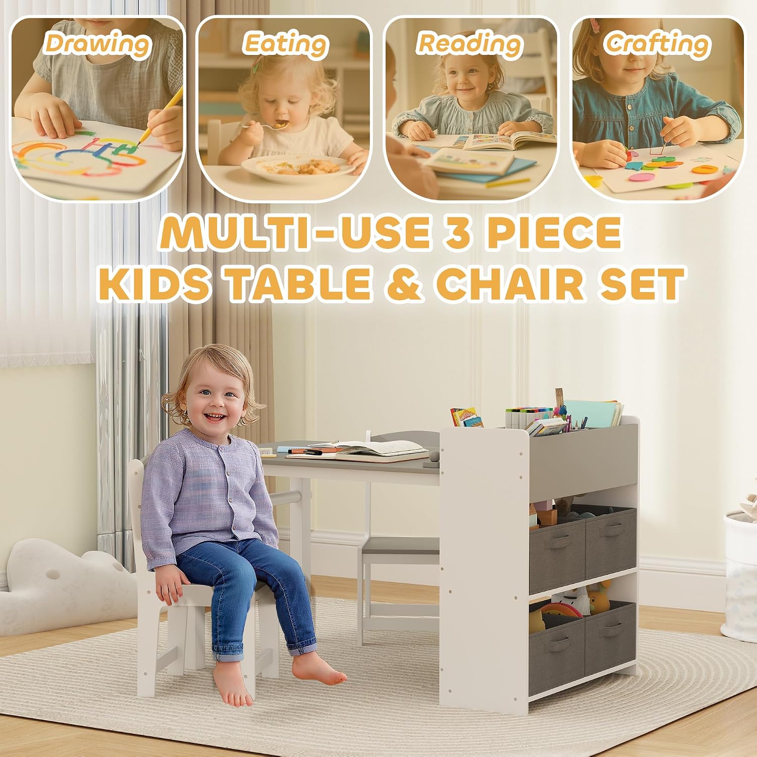 Mesa de Arte y Silla con Cabal - Kids Art Easel reseña y precio