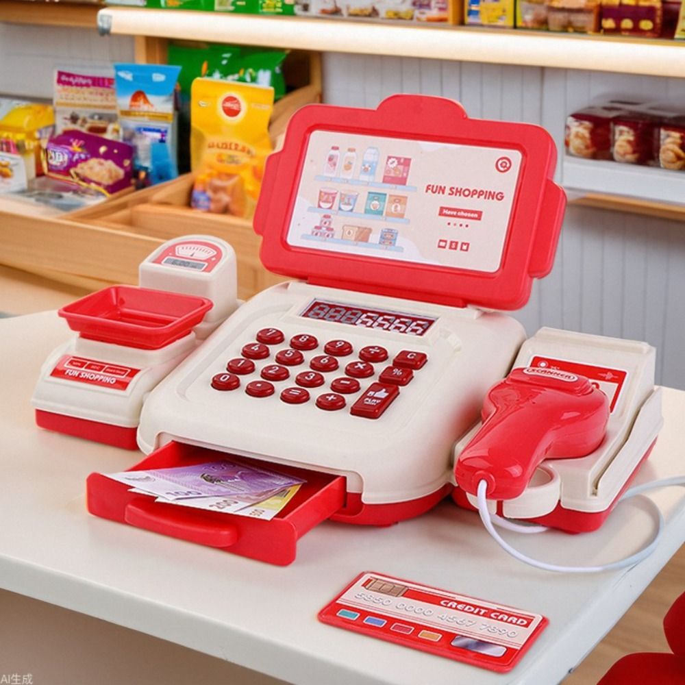 Caja Registradora de Simulació - Toy Cash Register reseña y precio