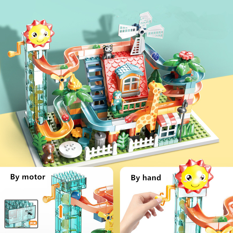 Elevador Manual eléctrico Fanc - Marble Run Set reseña y precio