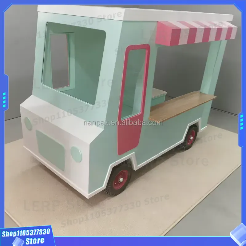 Carrito de Helados de Madera c - Kids Toys Mall reseña y precio