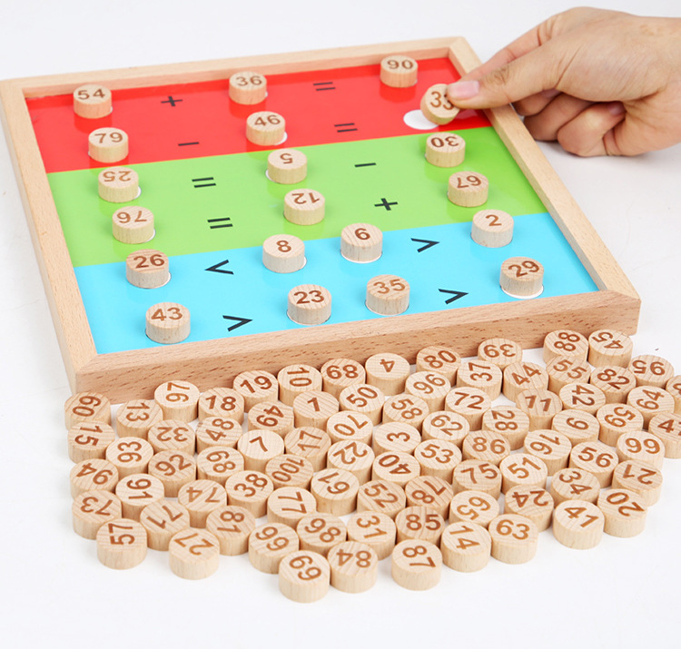 Tablero de conteo Montessori p - Kids Toys Under 100 reseña y precio