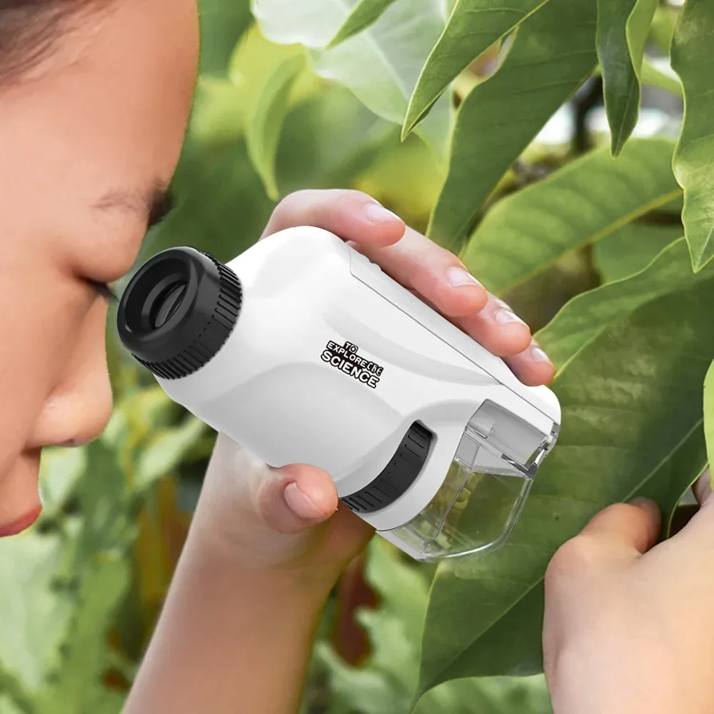 Microscopio de mano para labor - Microscope Kids Science reseña y precio