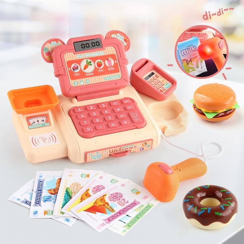 1 Juego de juguetes de simulac - Toy Cash Register reseña y precio