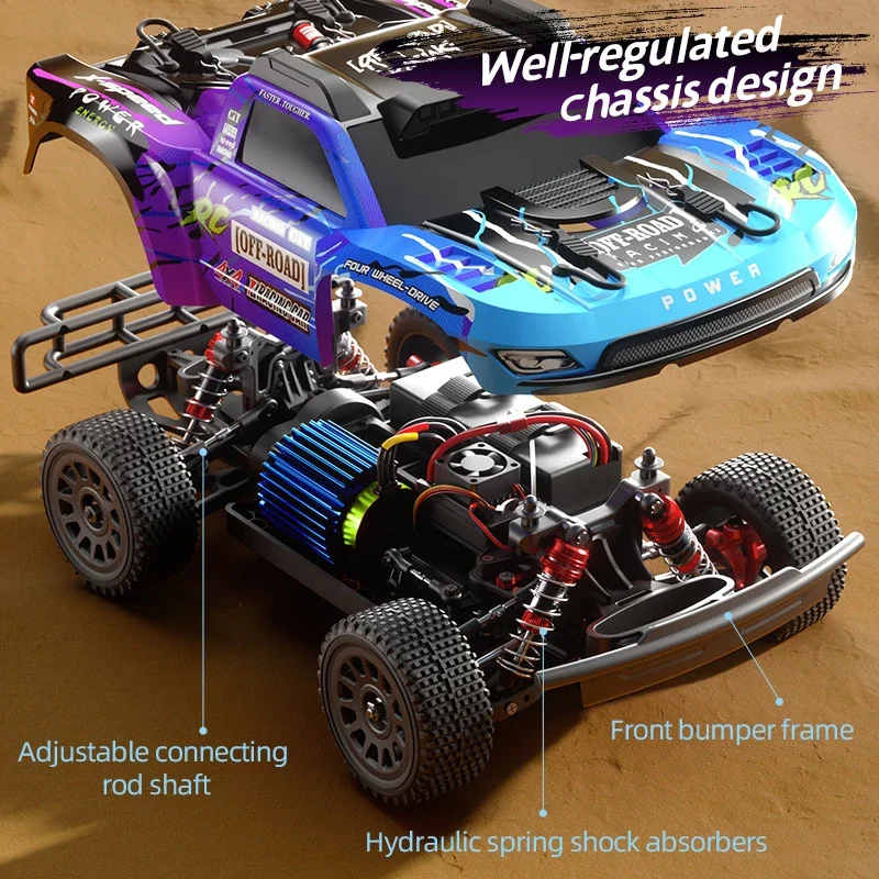 JJRC Q130 1:16 70 KM/H 4WD RC  - Kid Toys And More reseña y precio