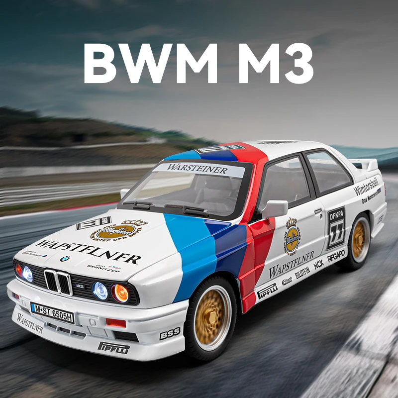 Simulación 1:24 BMW M3 modelo  - Kids Toys Under 100 reseña y precio