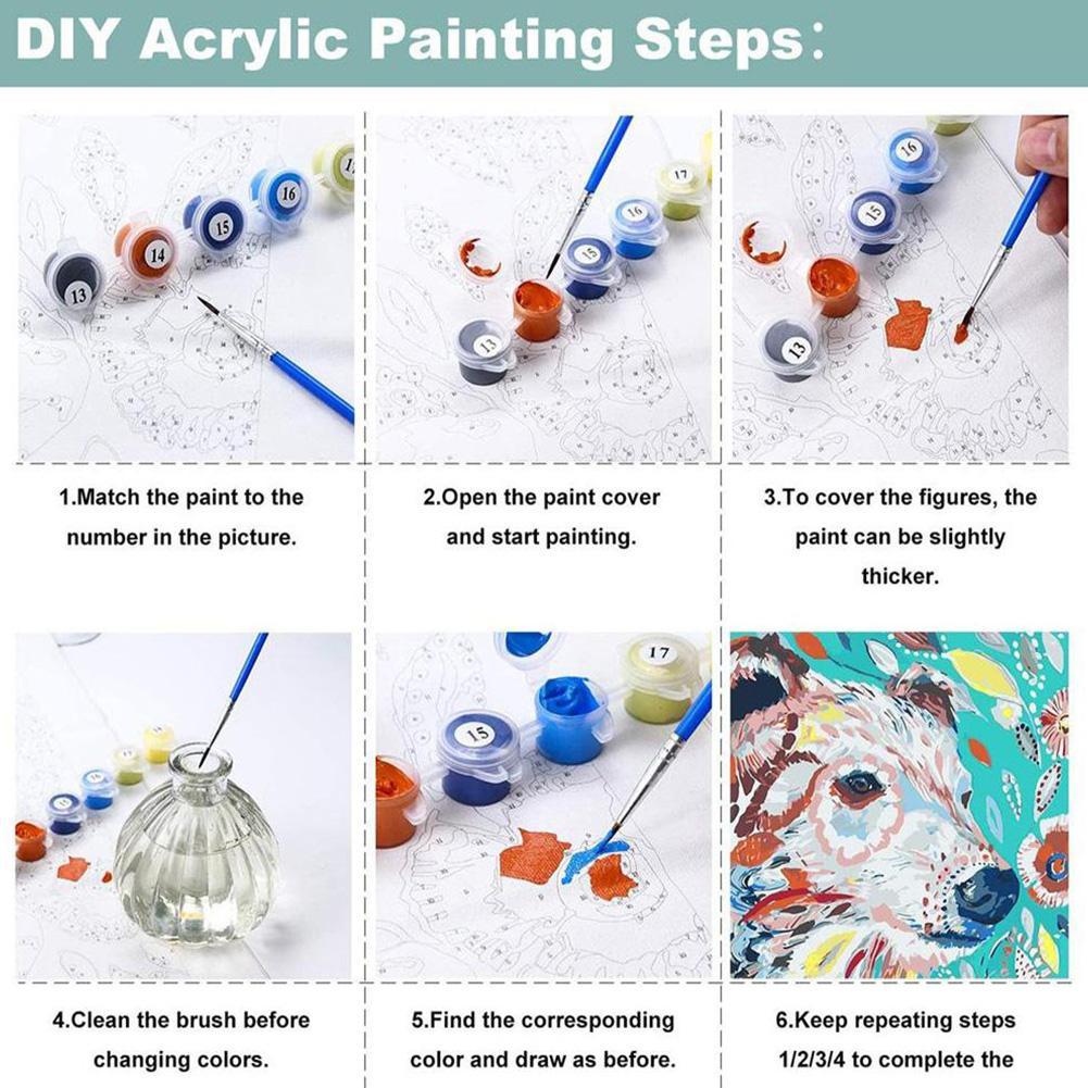 Kit de Pintura por Números DIY - Kids Art Easel reseña y precio