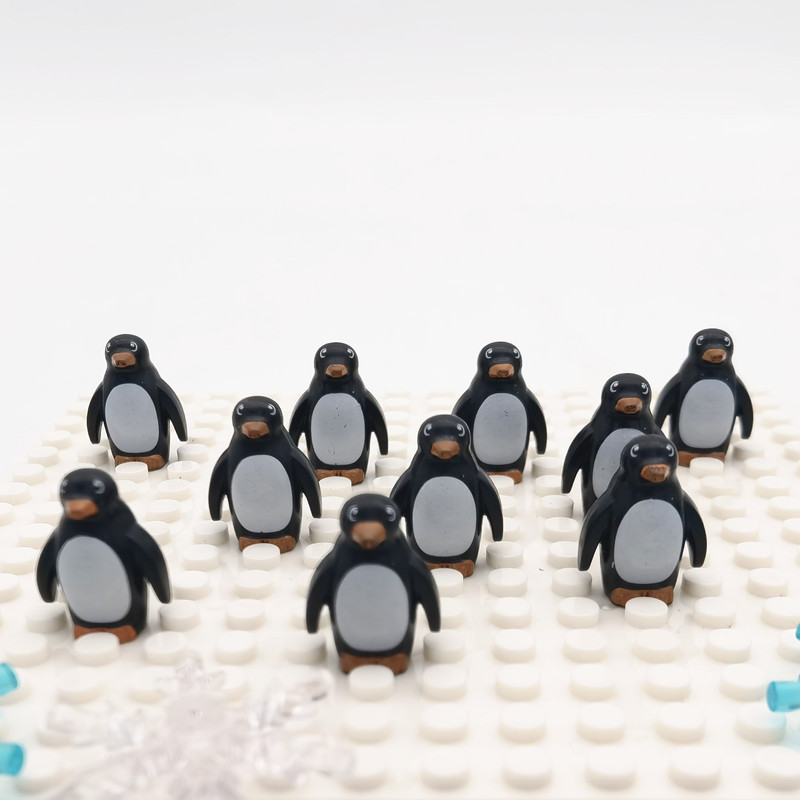 10 pingüinos Bloques de constr - Kids Toys Under $10 reseña y precio