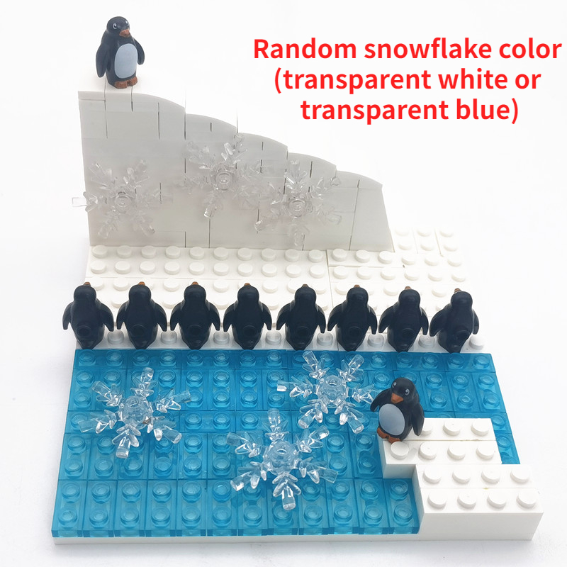10 pingüinos Bloques de constr - Kids Toys Under $10 reseña y precio